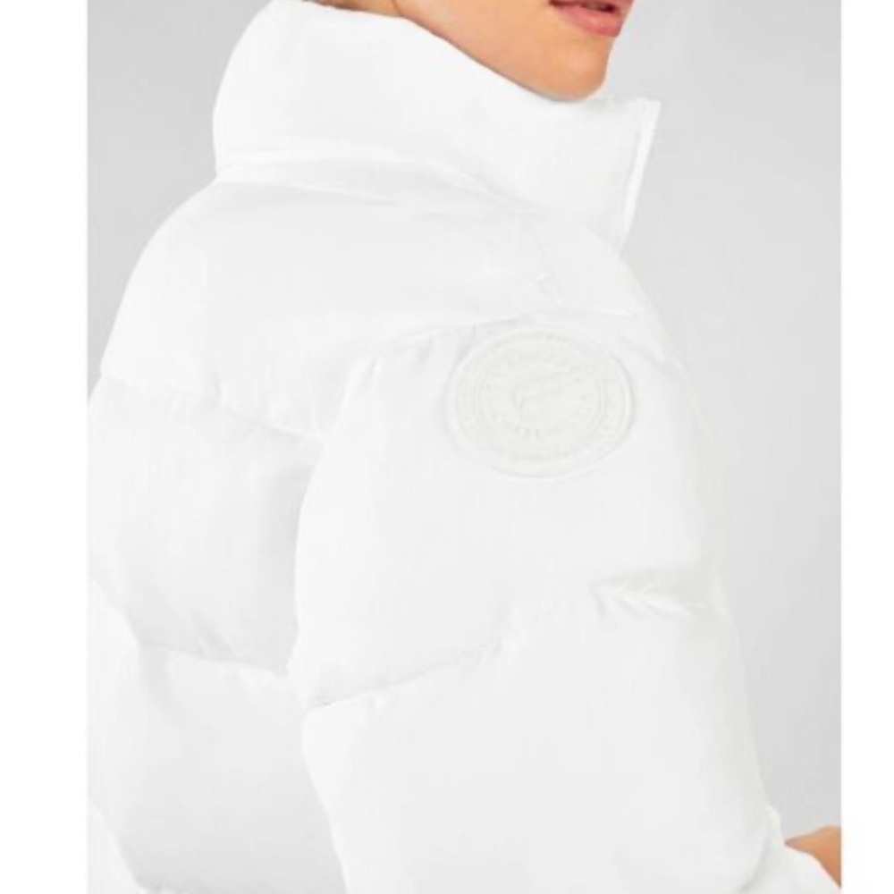 Fabletics White Wander Puffer Jacket - image 4